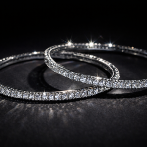 RIVAAS Celeste Sparkle Diamond Bangles